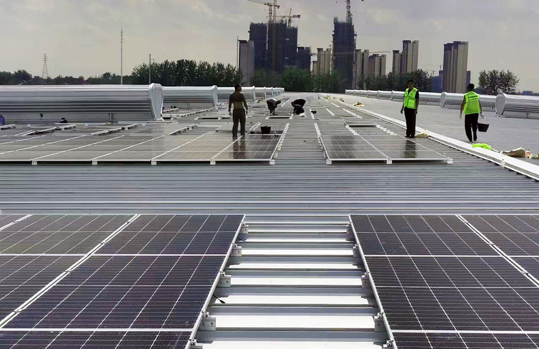 Estación de energía de pantalla completa industrial y comercial DAH Solar Suzhou 2.5MW