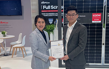 Elegido por profesión, DAH Solar recibió el premio EUPD SolarProsumer