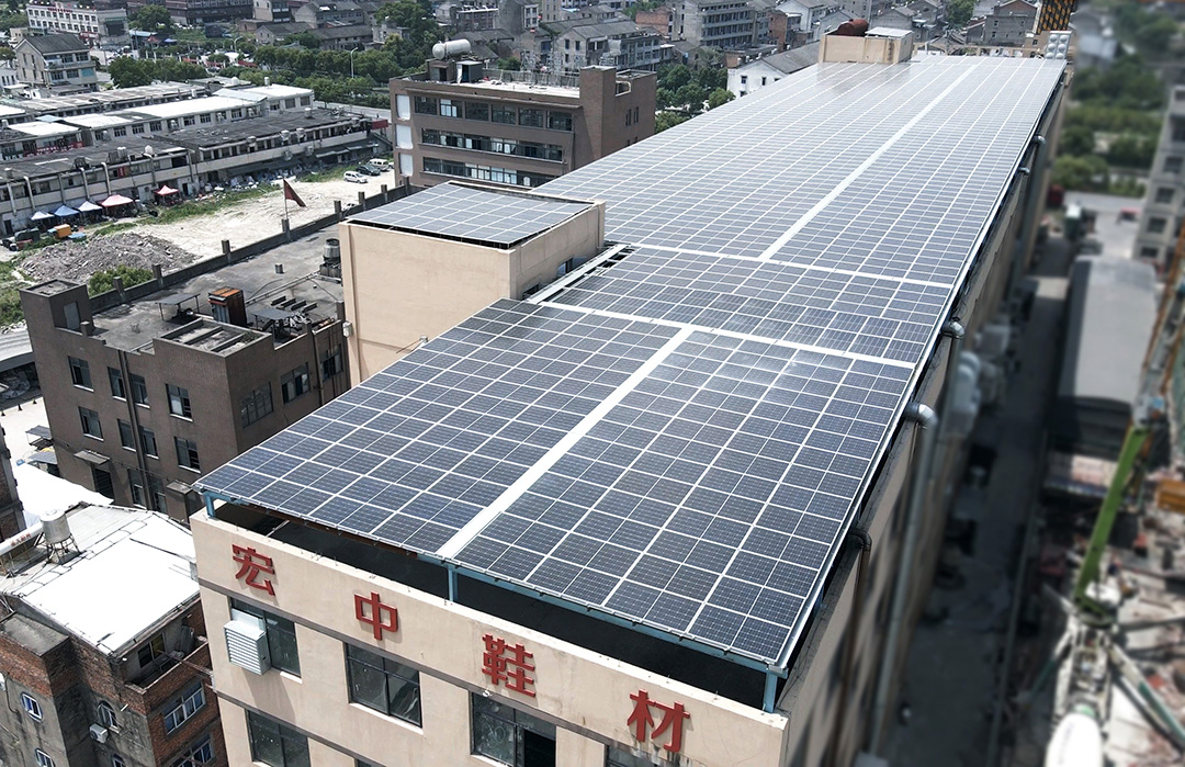 Estación de energía BIPV de módulo fotovoltaico de pantalla completa DAH Soalr Taizhou 466KW