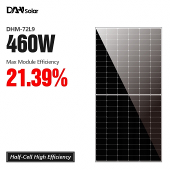  430w 435W 440w 445W 450w 455W 460w Panel solar Media célula alta eficiencia PV PV módulo