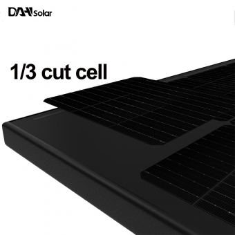 DHT-M60X10/FS 450~470W 1/3 corte paneles solares de baja corriente y alta eficiencia
 