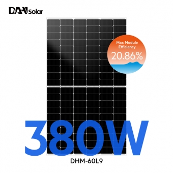  360w 365W 370w Panel solar Media célula alta eficiencia PV PV módulo