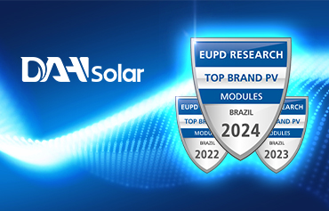 DAH Solar recibió el premio “Top Brand PV 2024” en SNEC 2024